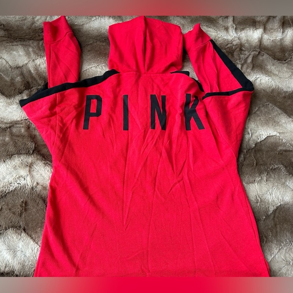 Victoria secret pink crop hoodie - Picture 4 of 6